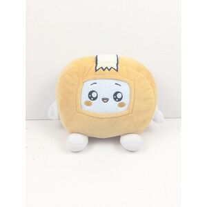 Lankybox Boxy Plush Toy Yellow White Cute Face Stuffed Animal‎